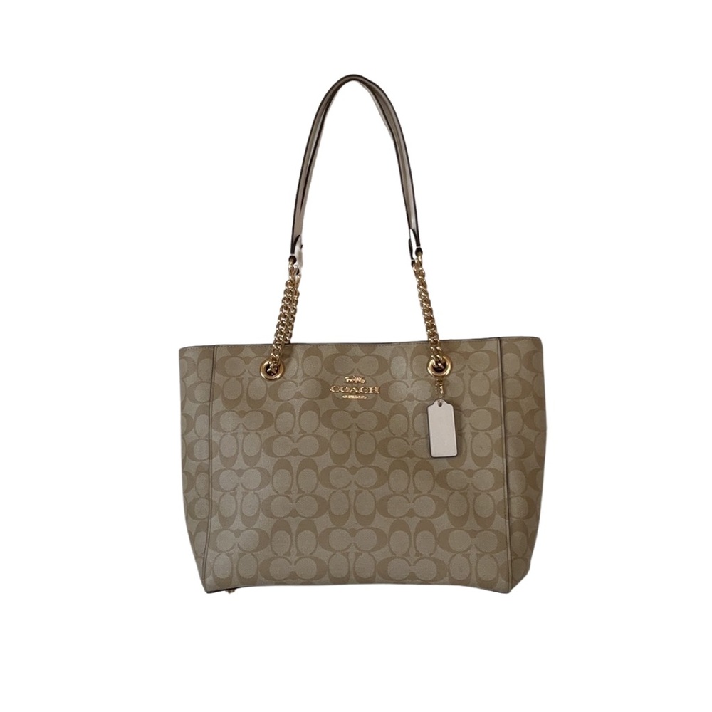 COACH Marlie Tote In Signature Canvas